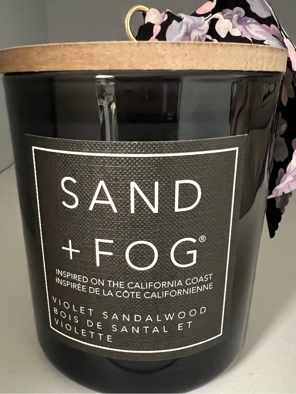 Sand+Fog Violet Sandalwood Candle